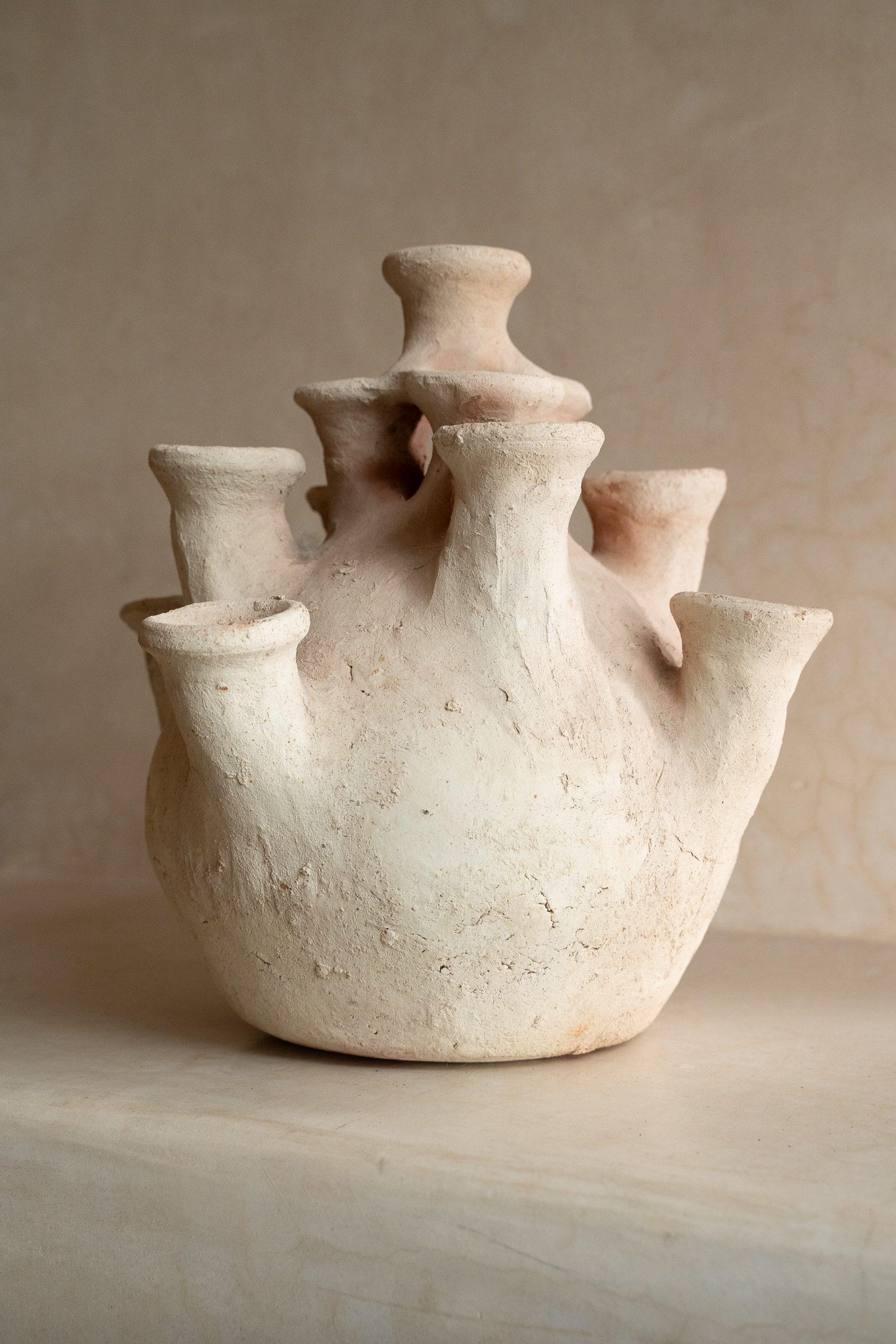 Handmade Pottery Vase Made in Morocco